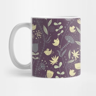 Bird Pattern Mug